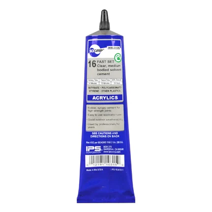 Weldon #16 Acrylic Adhesive Tube (5oz)