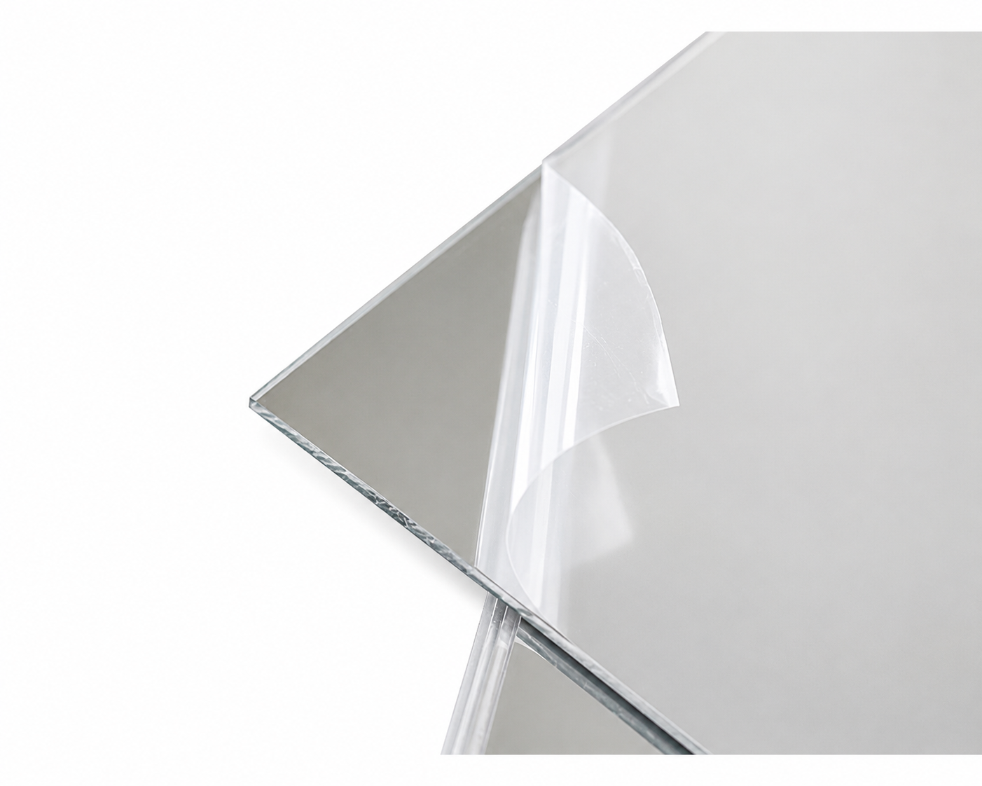Silver Acrylic Mirror Sheet