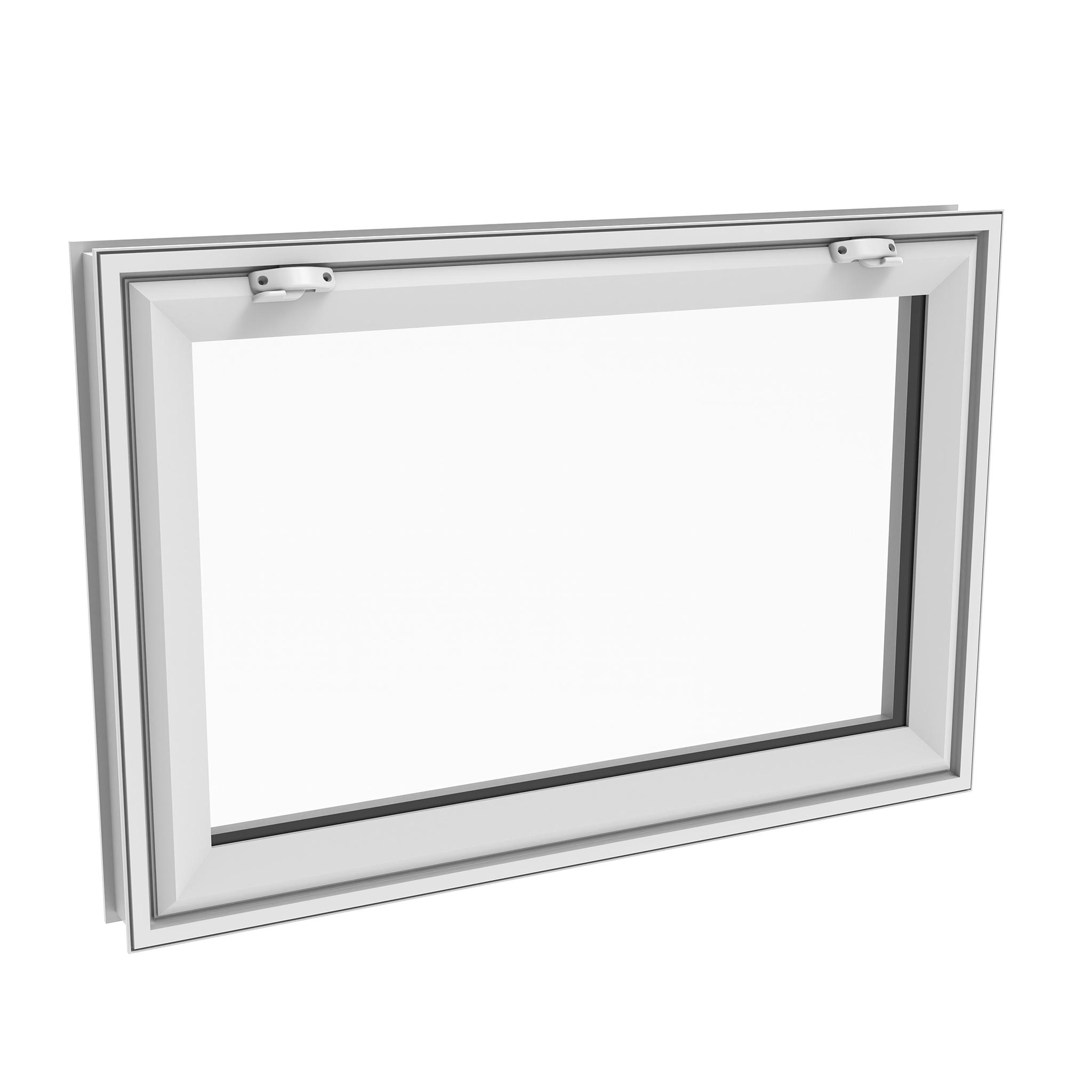 Vinyl Hopper Window