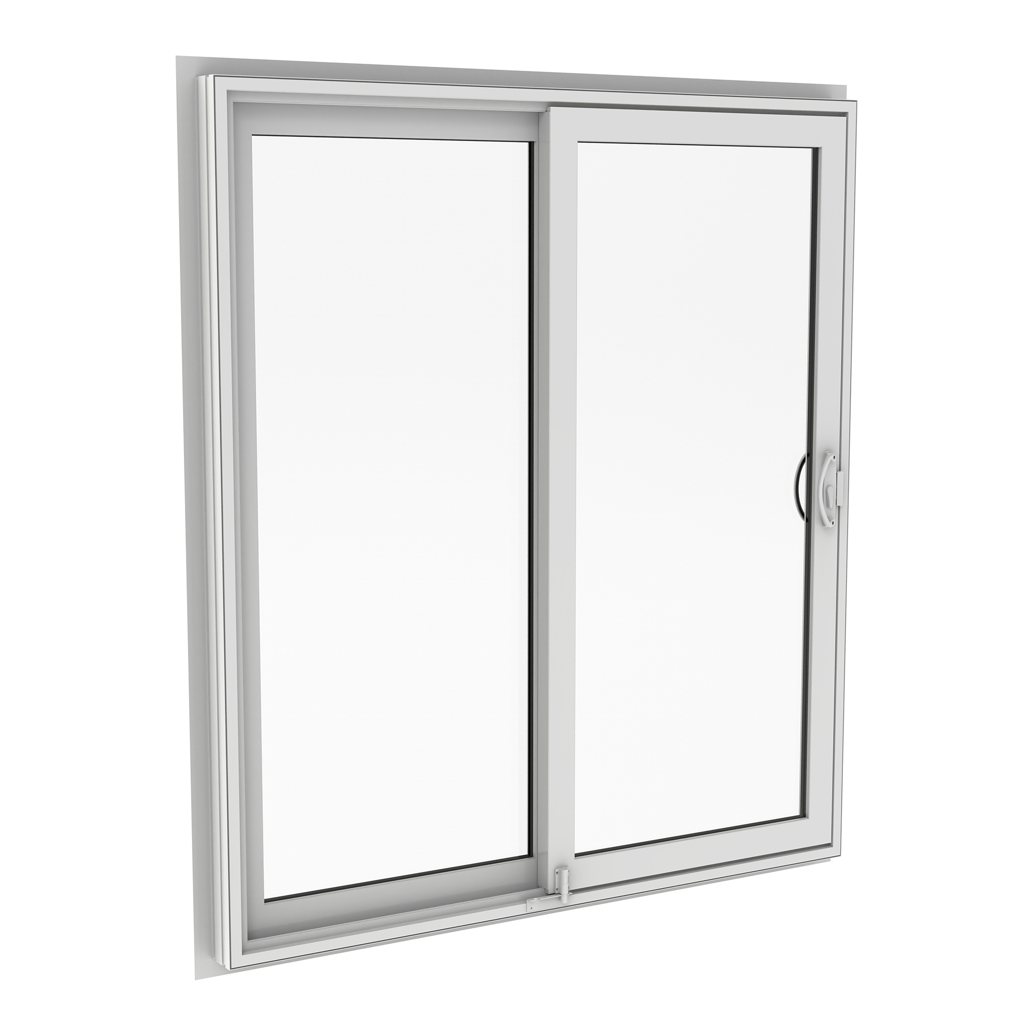 Vinyl 2-Lite Sliding Glass Patio Door