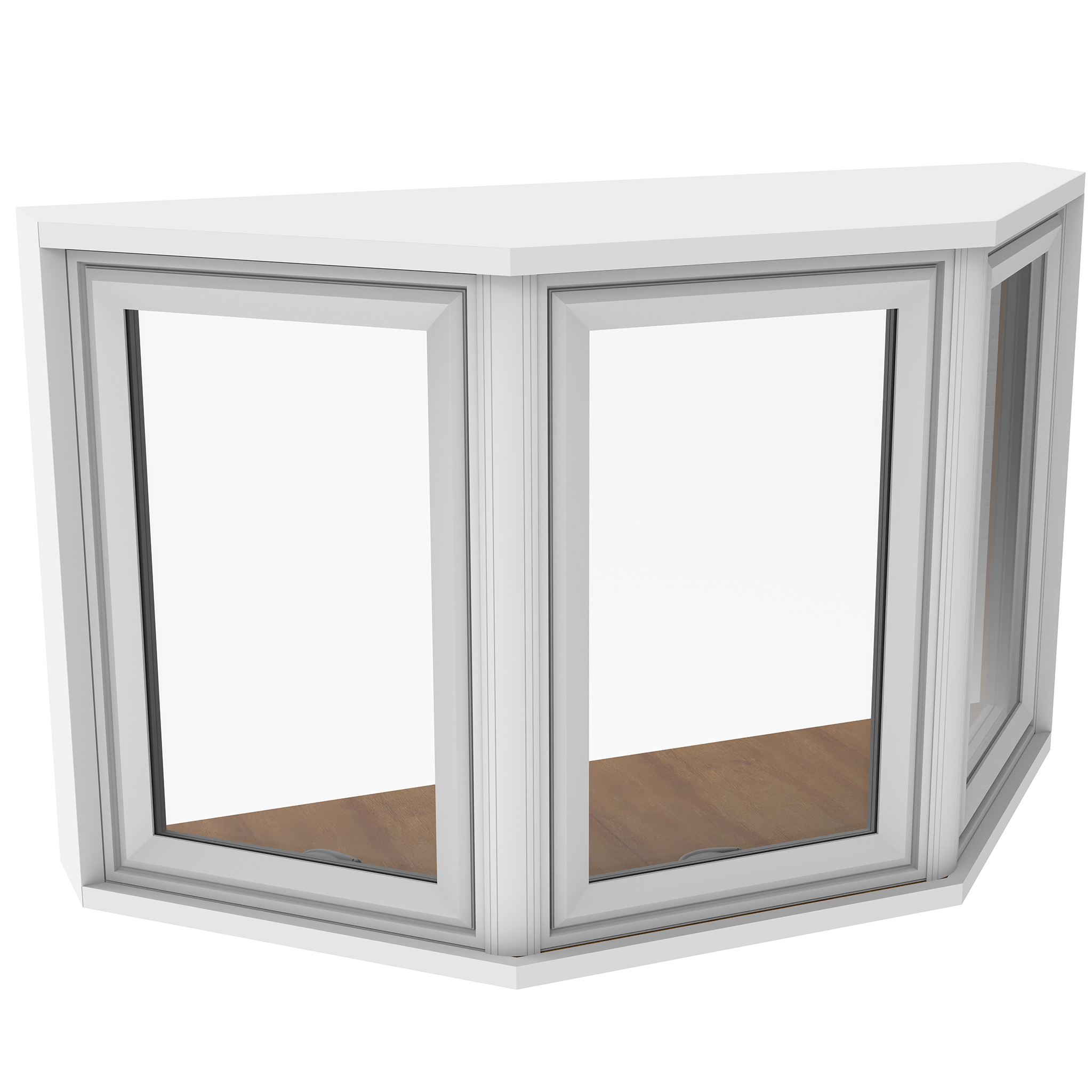 Vinyl 3-Lite Bow Window