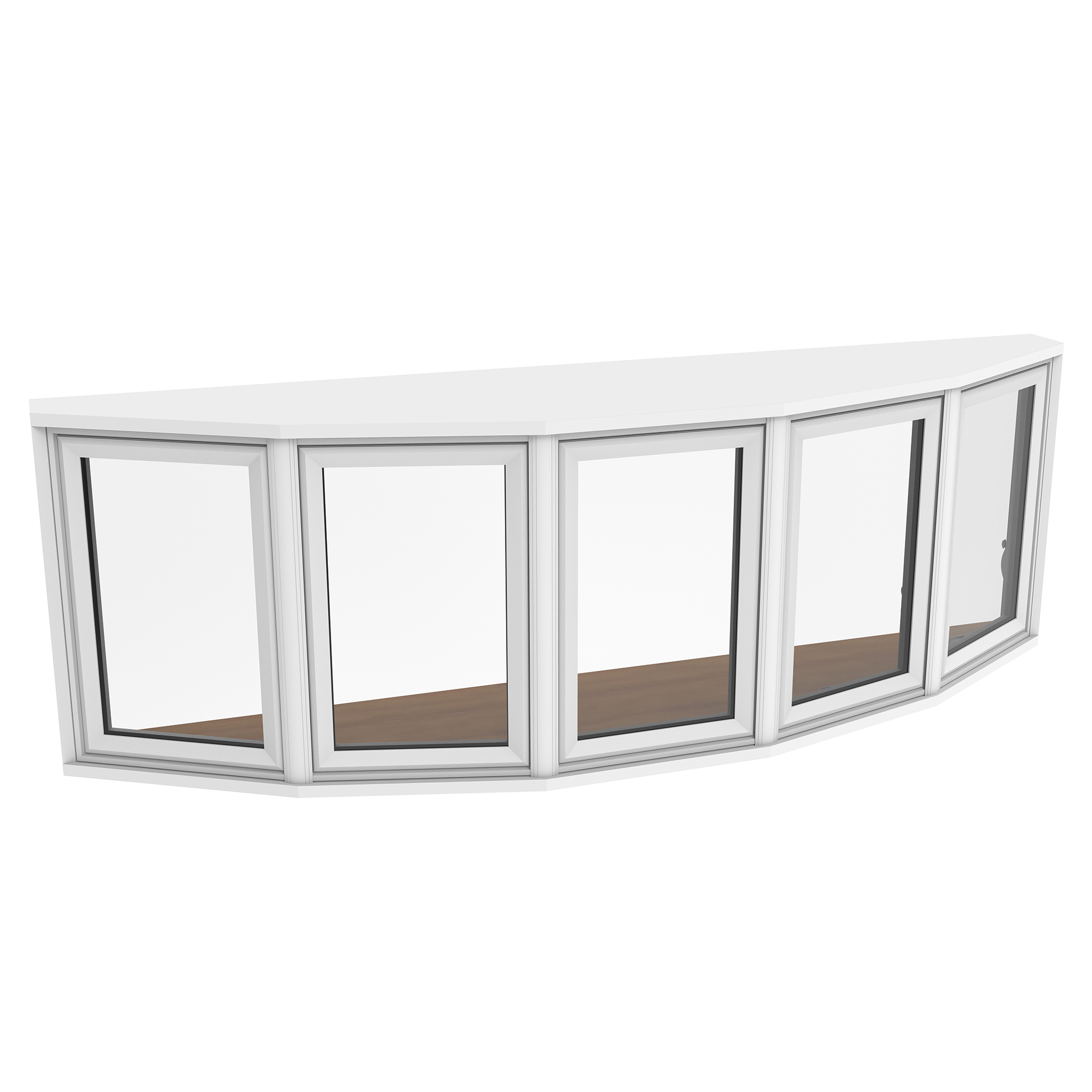 Vinyl 5-Lite Bow Window