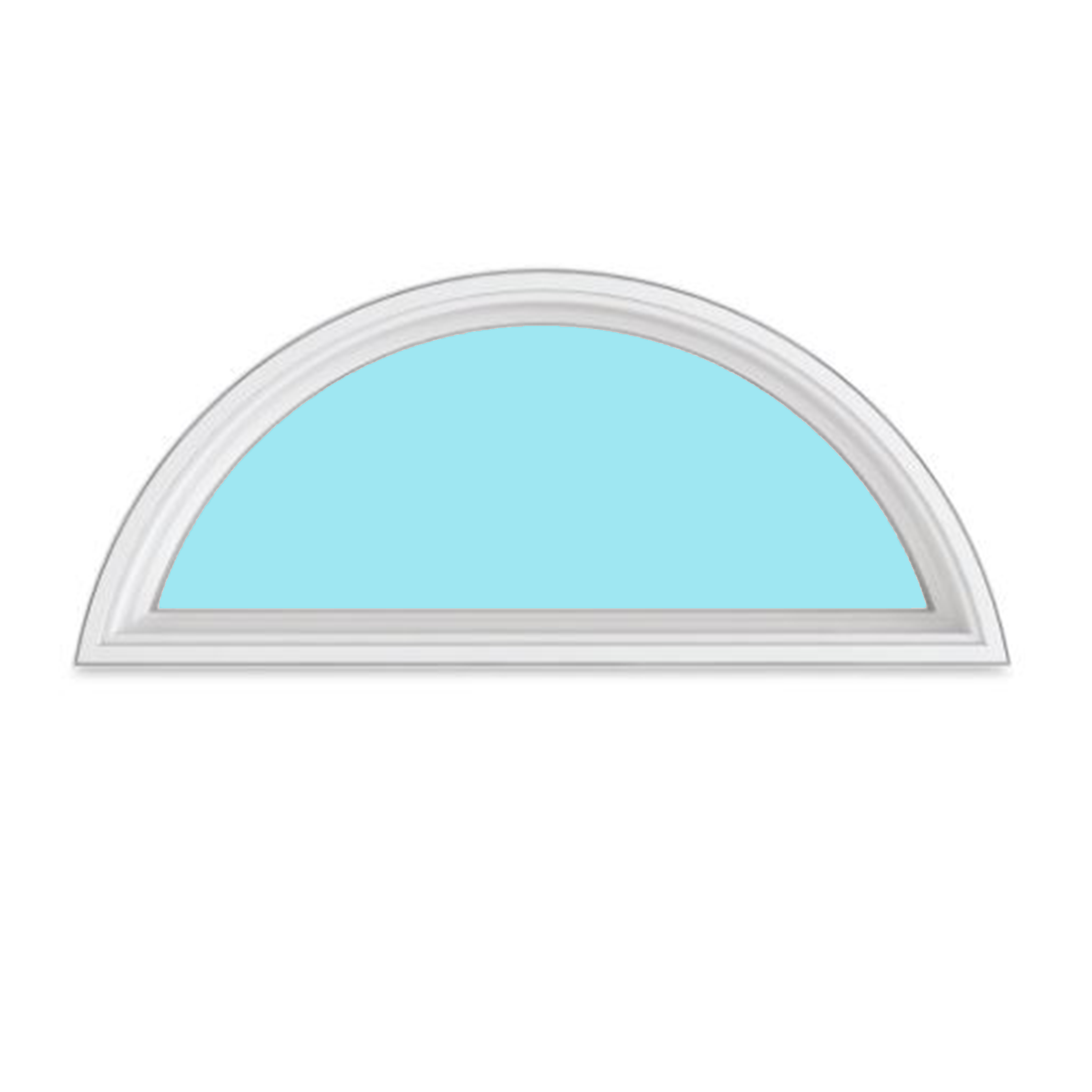 Vinyl Eyebrow Arch Window