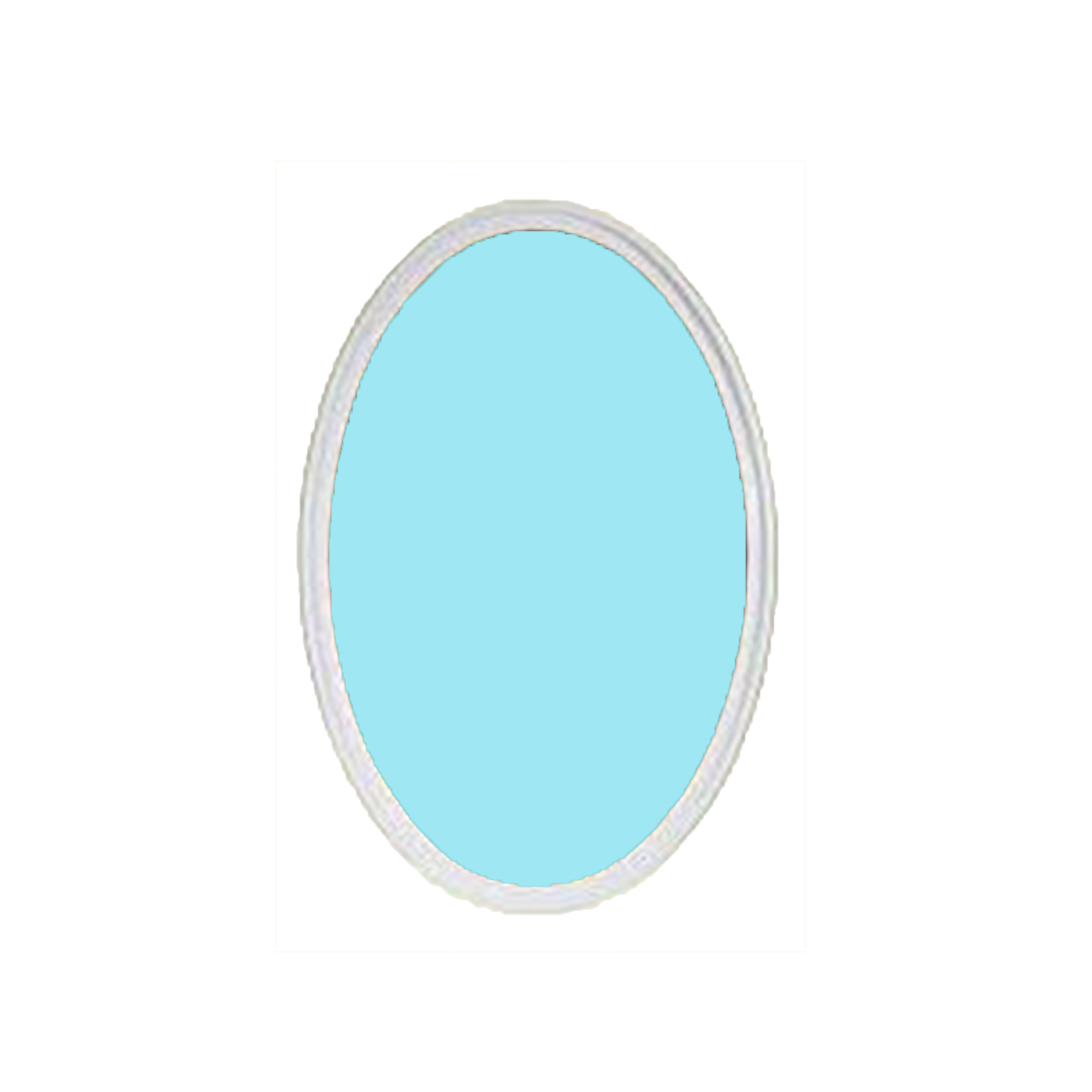 Vinyl Oval Window