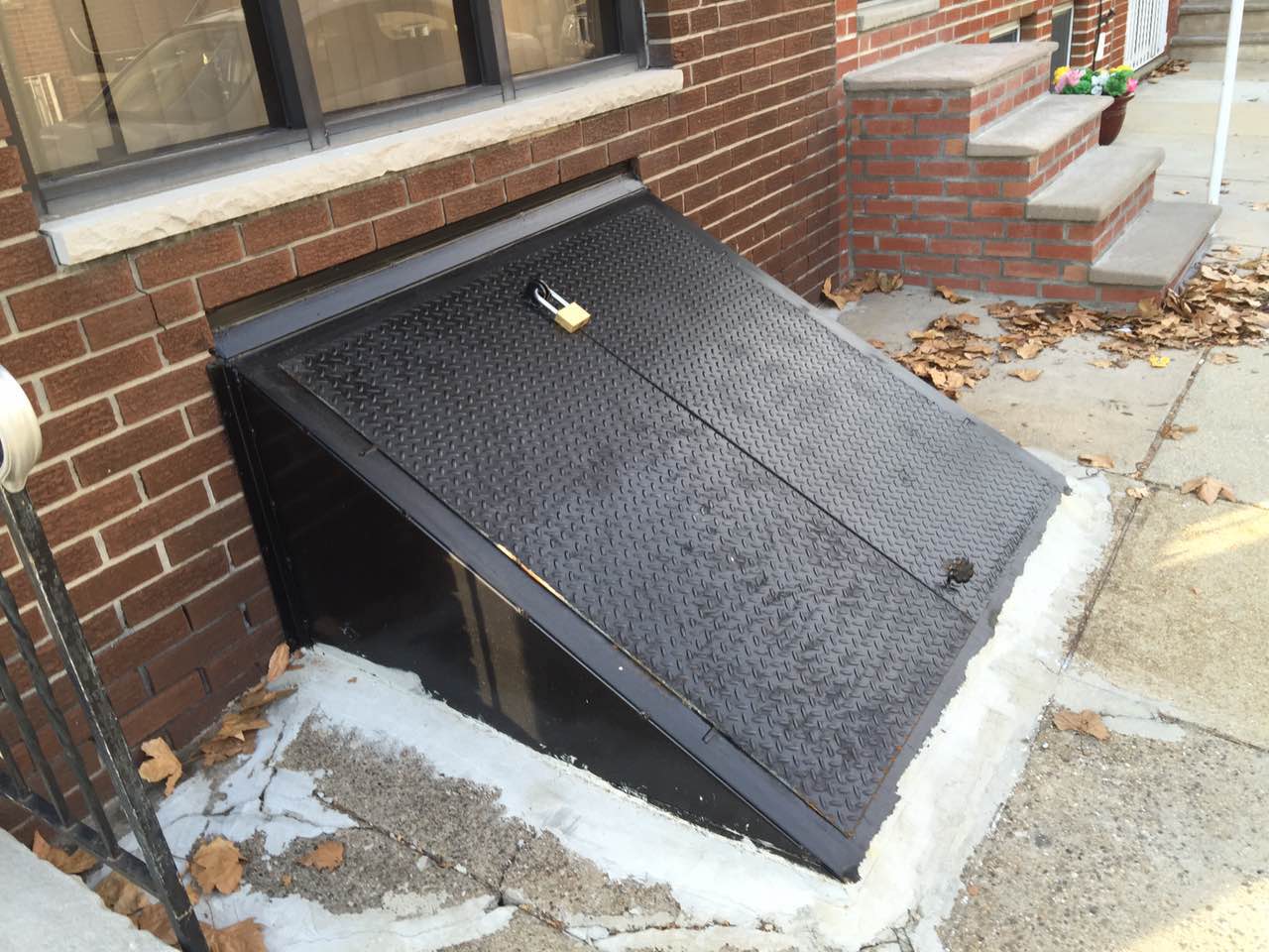Heavy Duty Steel Basement Door