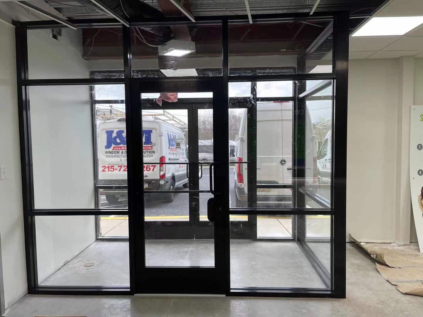 Aluminum & Glass Vestibule