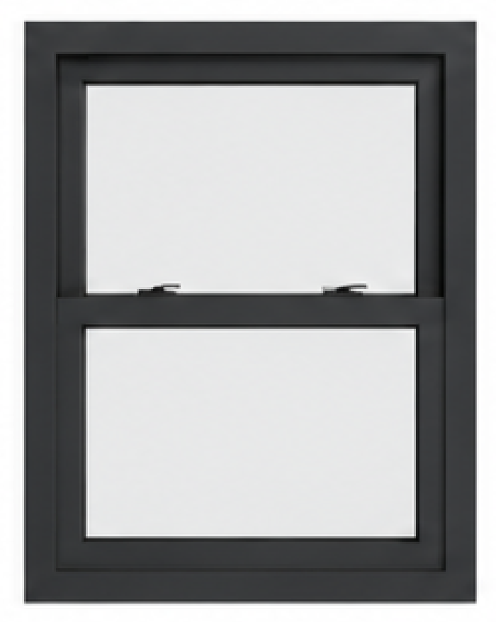 Aluminum Double Hung Window