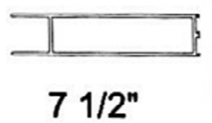 7-1/2" Bottom Rail