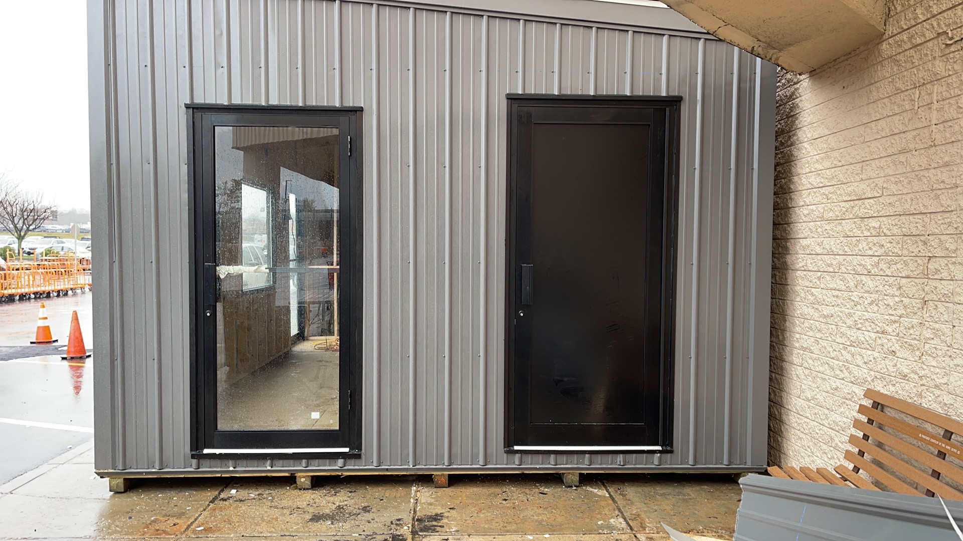 Stock Aluminum Swing Doors